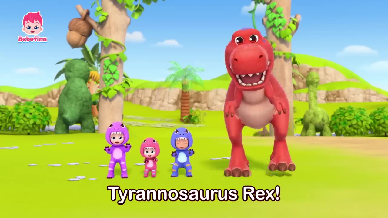 Kids Dinosaur Song | T-Rex | Children Song