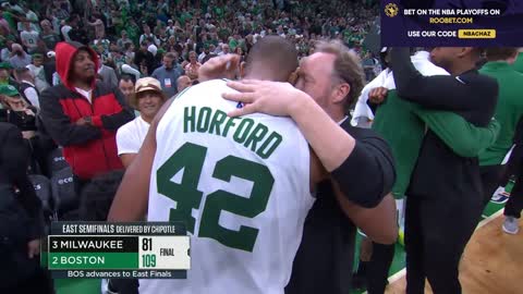 Giannis says “good luck” to Jayson Tatum after Celtics eliminate Bucks in Game 7