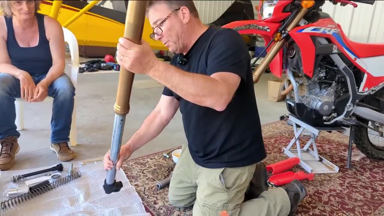 Rally Raid Level I Front fork Kit Installation