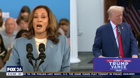 🚨 Trump, Harris debate rules feud