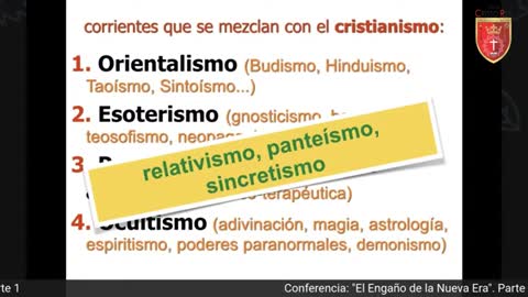 Conferencia El engaño de la Nueva Era.- Jaime Duarte
