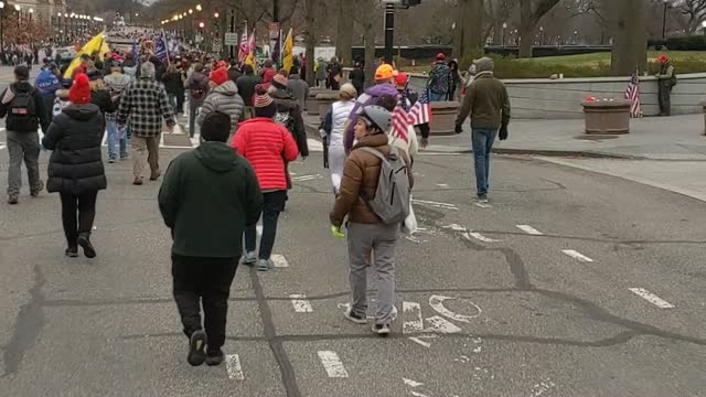 Capital Rally Protest (another clip)