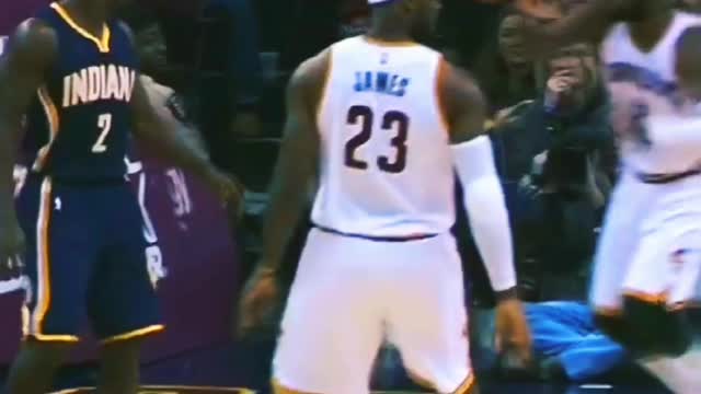 High IQ play Lebron james
