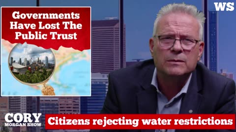 Citizens are rejecting water restrictions!