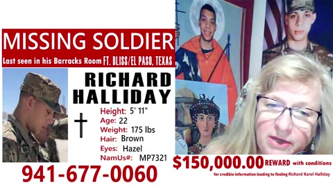 Day 1117 - Find Richard Halliday - D 1/43ADA, VA and EPPD