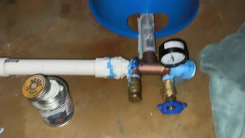 Leaking Well Water Pressure Tank Replacement Part 20 -- Blue Monster PTFE Pipe Thread Sealant 8/12