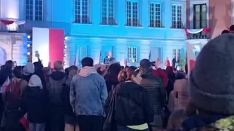 Joe Biden in Warsaw, Poland