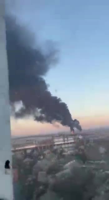 Chuguyev Airport hit today👁👁