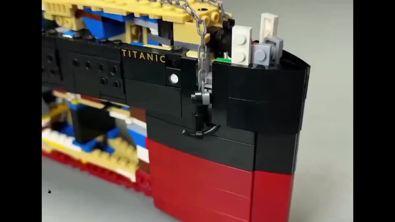 Lego Titanic Build Timelapse - interesting huh