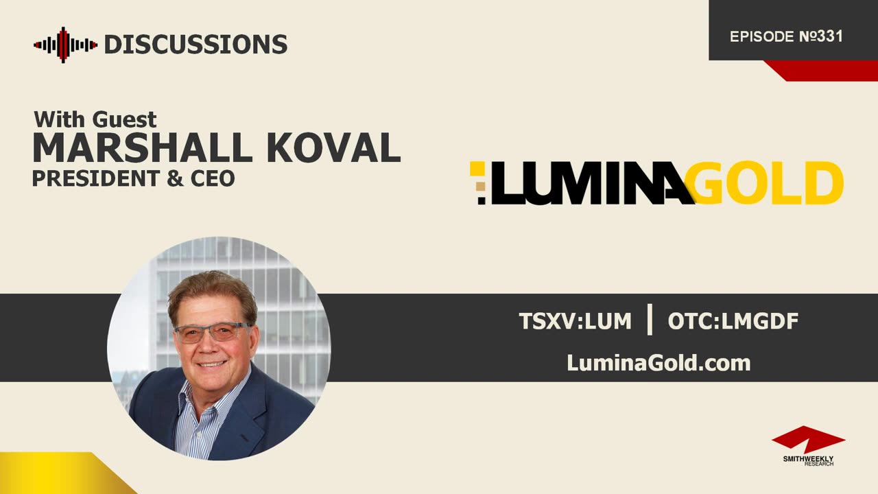 Discussion with Marshall Koval | Lumina Gold (TSXV:LUM)