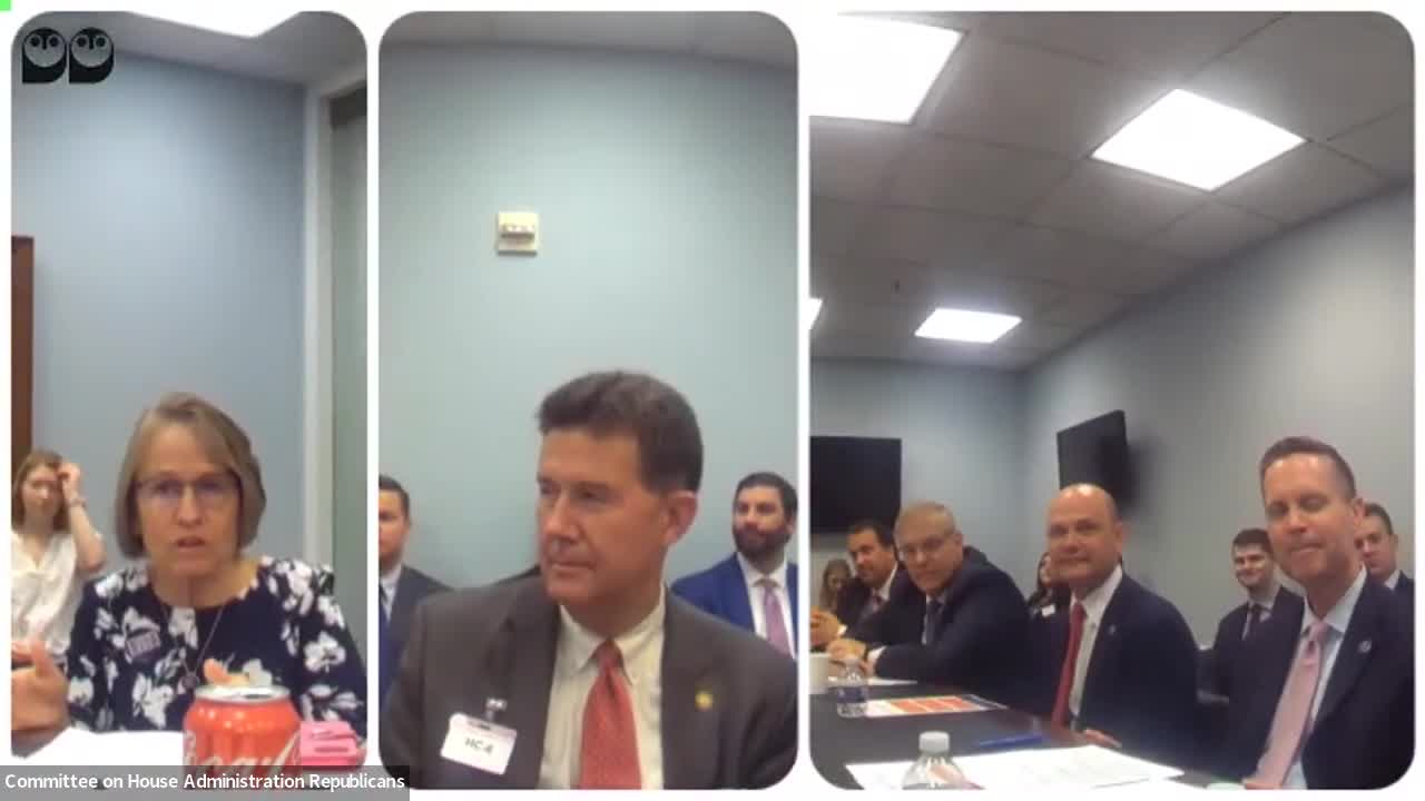 Committee on House Administration Republicans's ACE Act Roundtable
