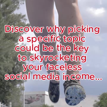 Struggling to find your niche? Discover the key to skyrocketing your faceless social media income