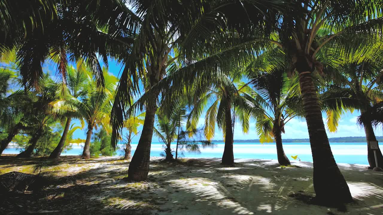 Praia com musica relaxante.