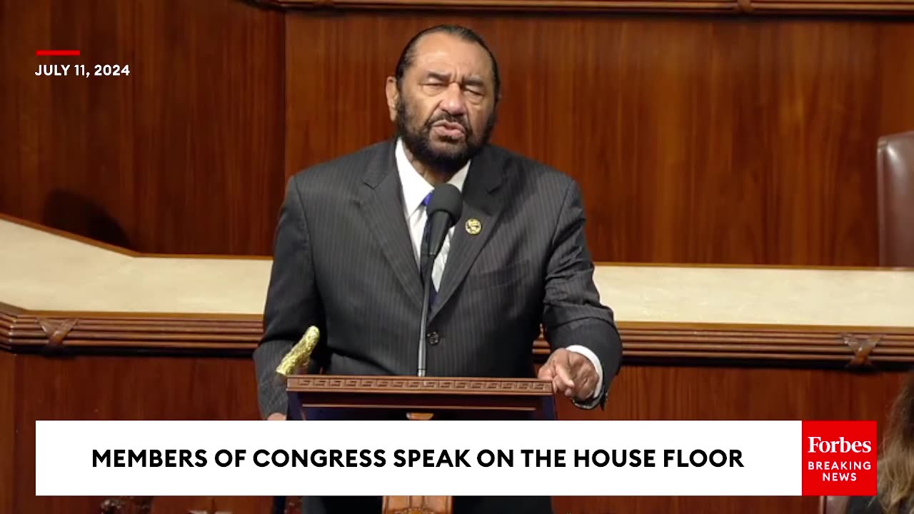 Al Green Commemorates Slavery Remembrance Day On The House Floor