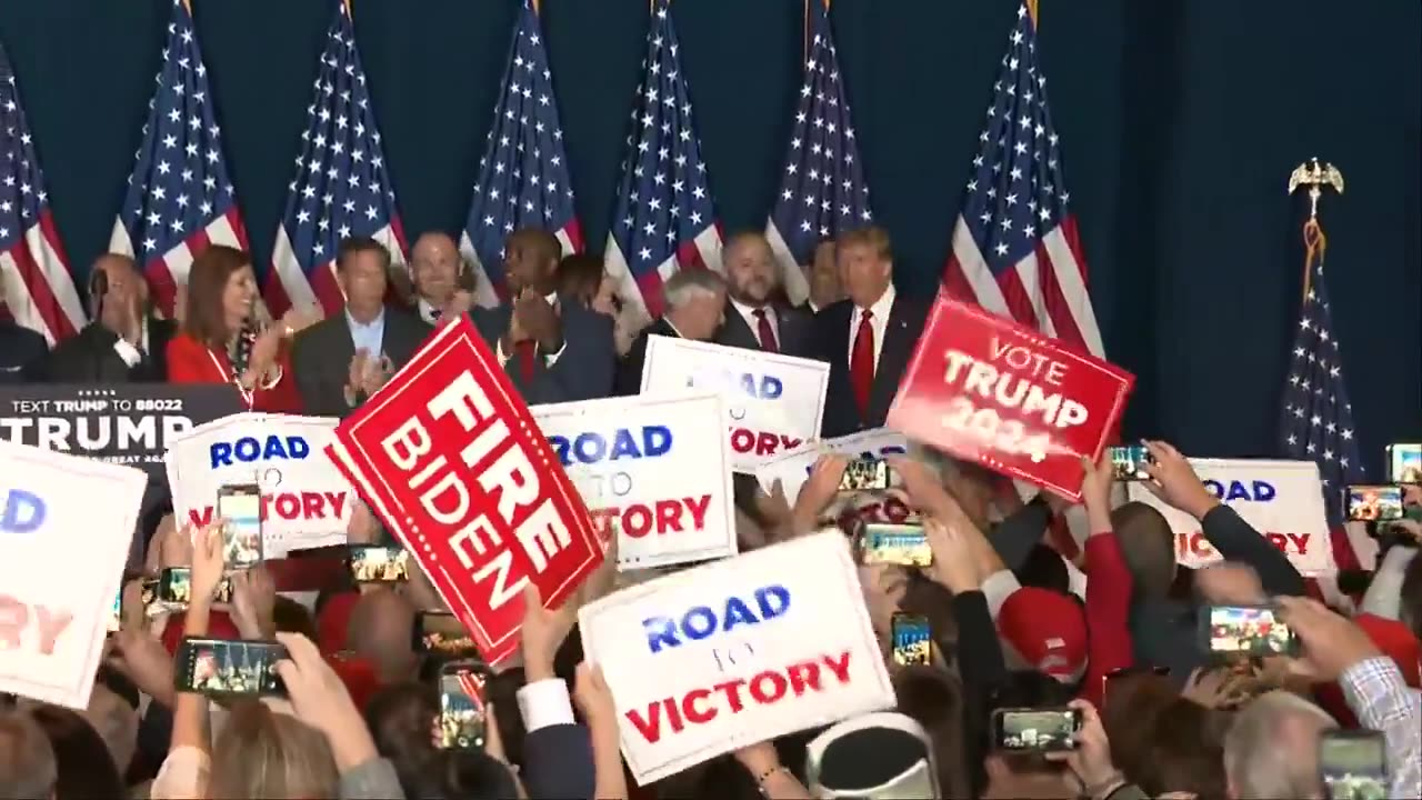 President Trump's victory speech in S.C.