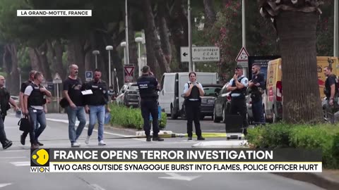 Explosions outside synagogue in France