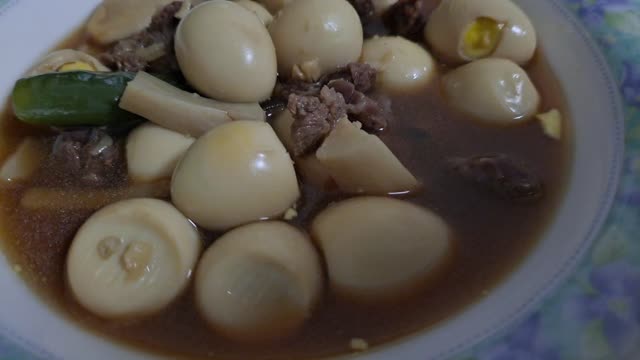 Beef jangjori.