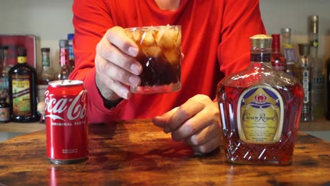 Crown Royal Canadian Whiskey & Coke