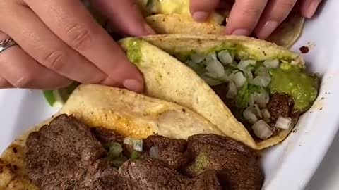 The CARNE ASADA TACOS