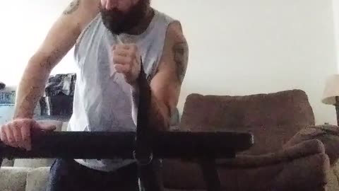 Pronation Hold Strap Lever Lift