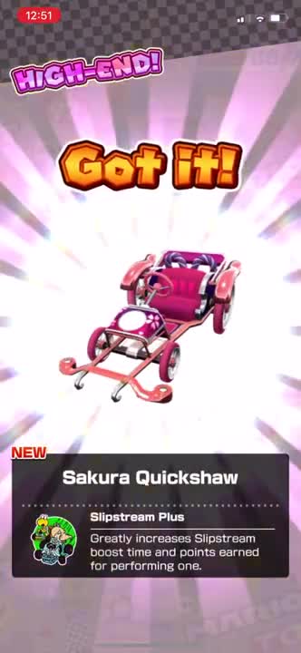 Mario Kart Tour - Free Ninja Pipe 2 High-end Opening