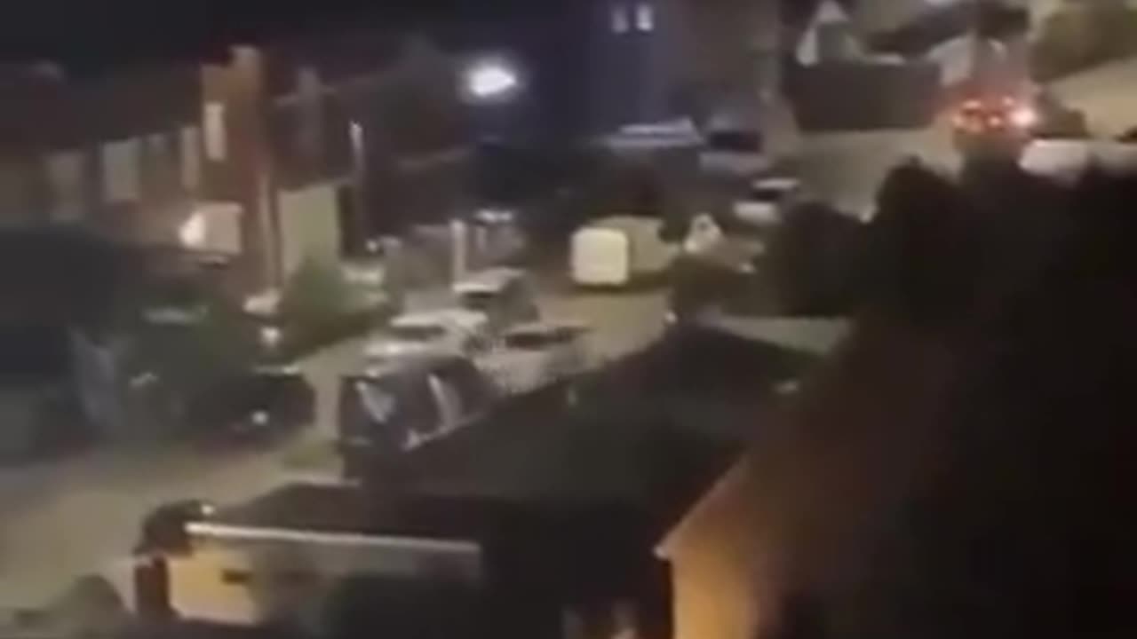 A shooting on the streets in Enfield, North London