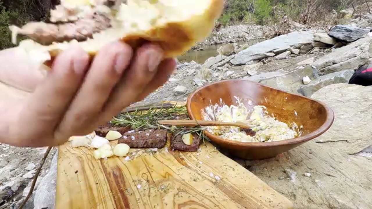 Grilling Beef by the Riverside | Ultimate Outdoor Cooking Adventure