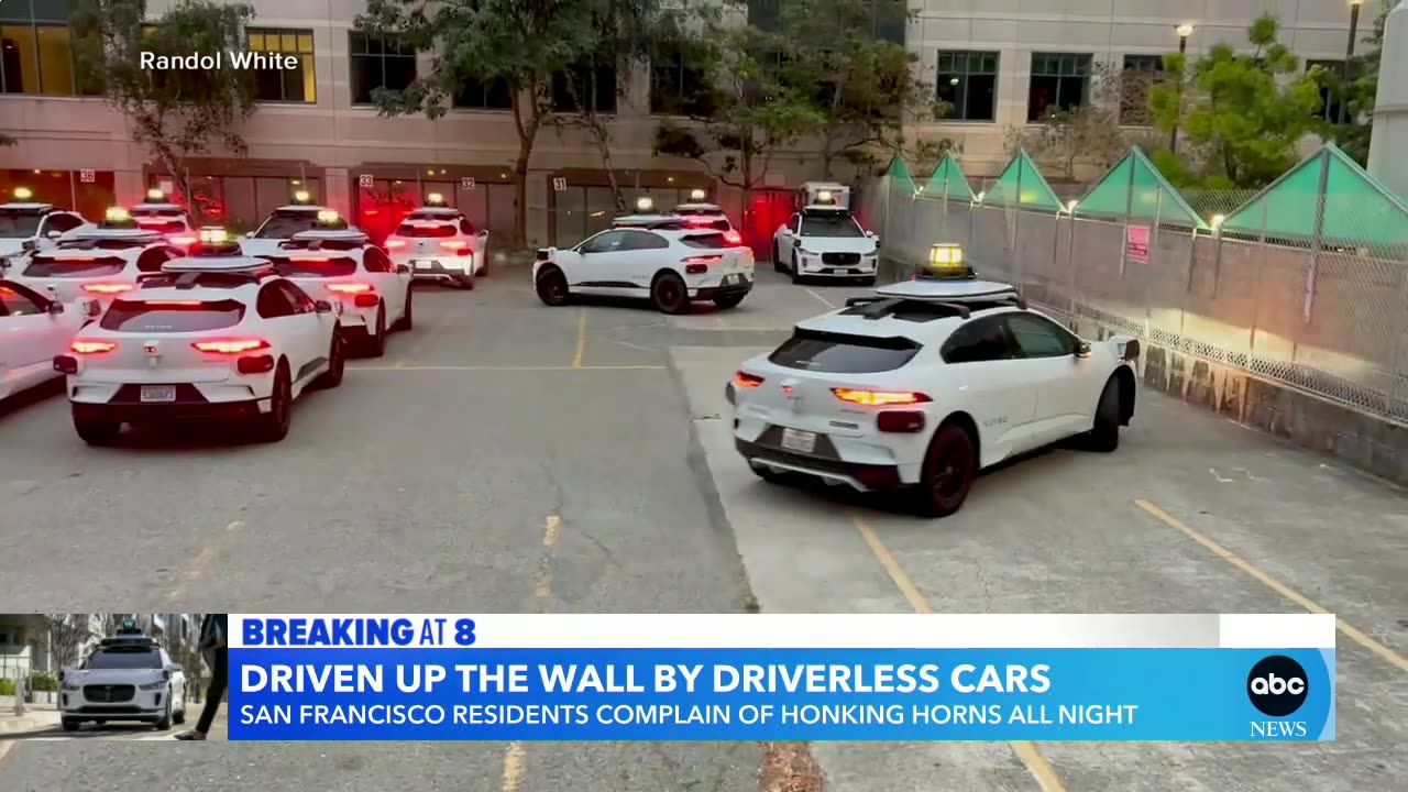 Driven up the wall from driverless cars, San Francisco residents complain of all night honking