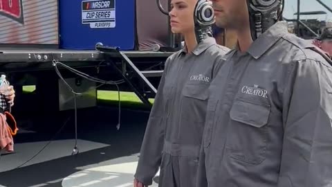 AI robots at Texas motor speedway