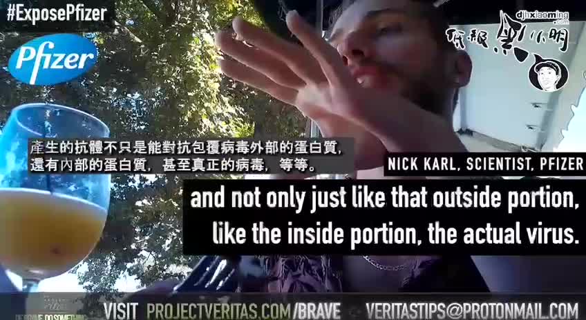 輝瑞公司員工爆料: 人體自然免疫力,強度大於打針的免疫力