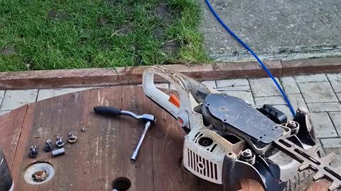 STIHL 45 HEDGE TRIMMER REBUILD PART 2