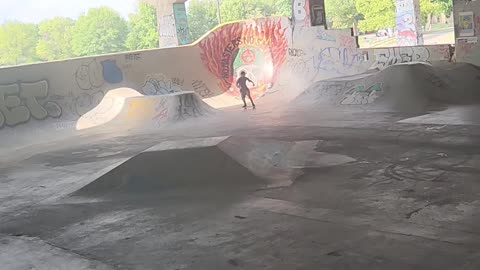 skateboarding