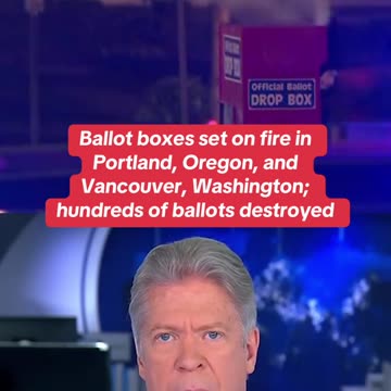 Ballot Boxes Set on Fire: Shocking Footage