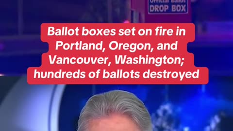 Ballot Boxes Set on Fire: Shocking Footage