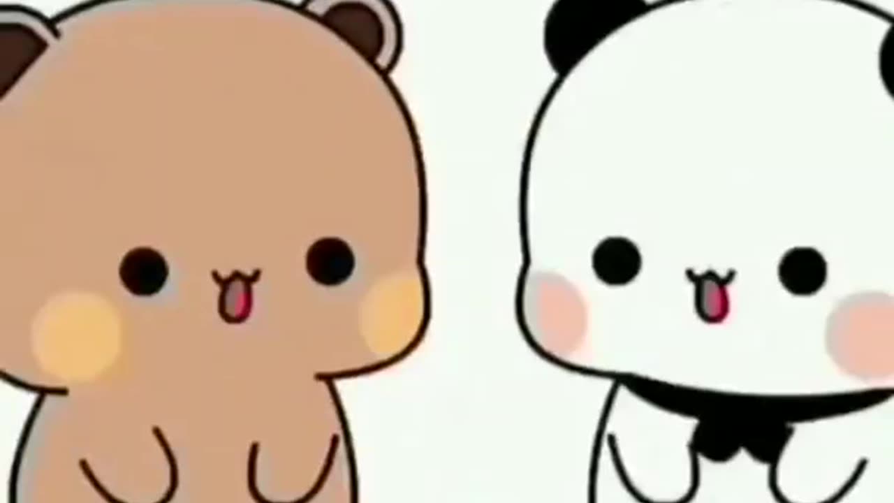 Cute animation ❤🐼