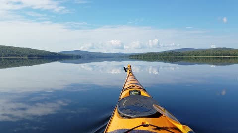 Paddling North, Lake Aziscohos, Maine (2022 SEP 11)