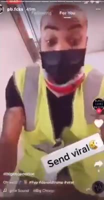 2020 Election, Postal worker destroying Trump ballot