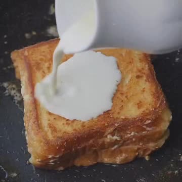 Cheese milk bread toast 🤤🥖