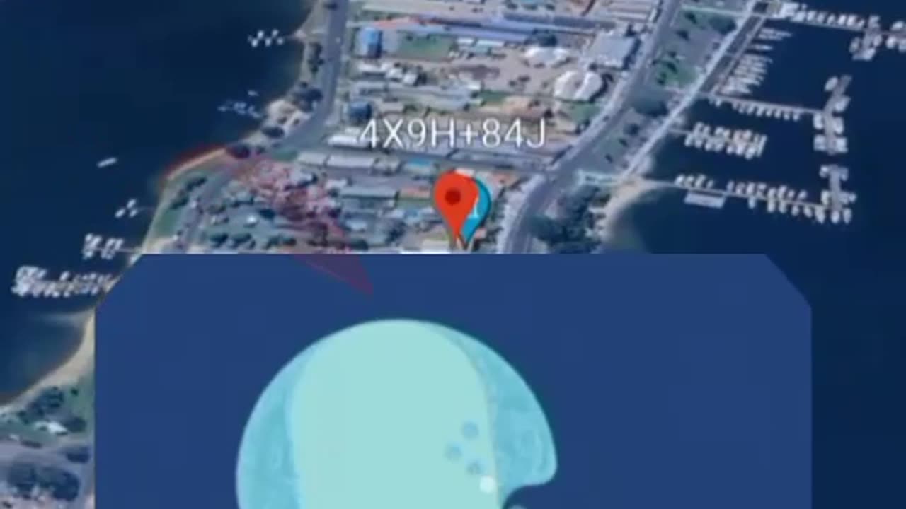 🤯I Found Giant Creepy Singing Octopus in Real Life?! on Google maps & Google Earth#