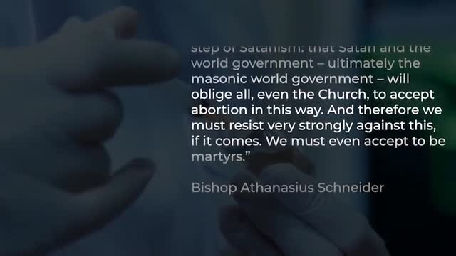 time of the Apocalypse&apos Bishop Schneider warned about vaccine mandates
