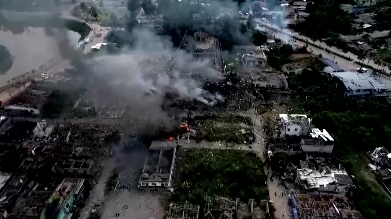 Fatalities after firecrackers explode at Thai warehouse