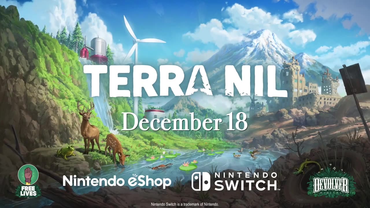 Terra Nil - Official Nintendo Switch Release Date Trailer
