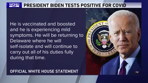Biden tests COVID+ as more Dems express concern about campaign | WGN News