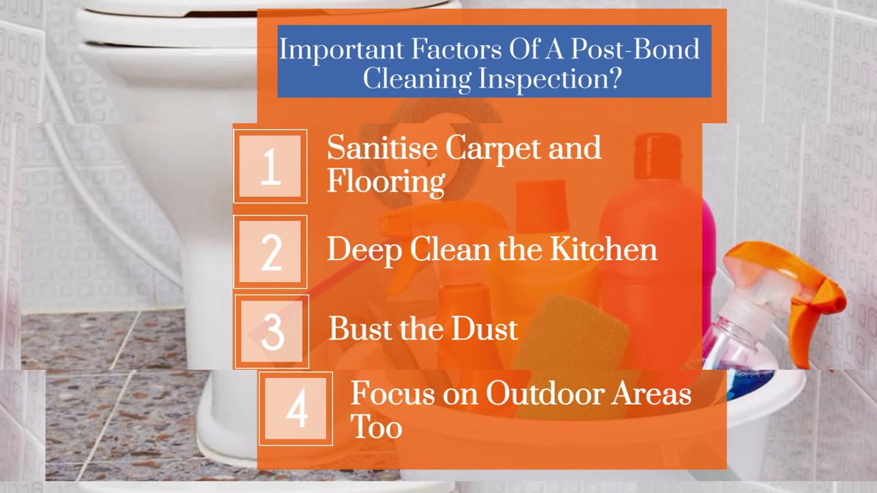 Post-Bond Cleaning Inspections: What To Expect?