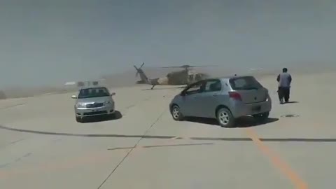 Kandahar, the Taliban flying a multipurpose UH-60A Black Hawk