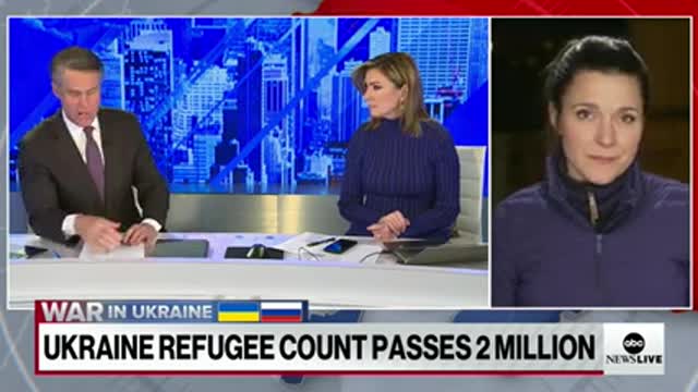 Ukraine's refuge count passes 2 million