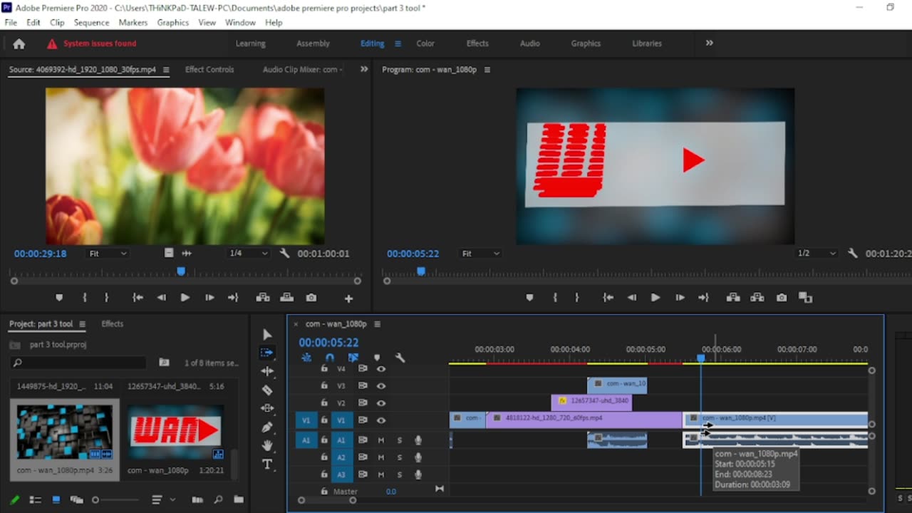 adobe premiere pro video editing course