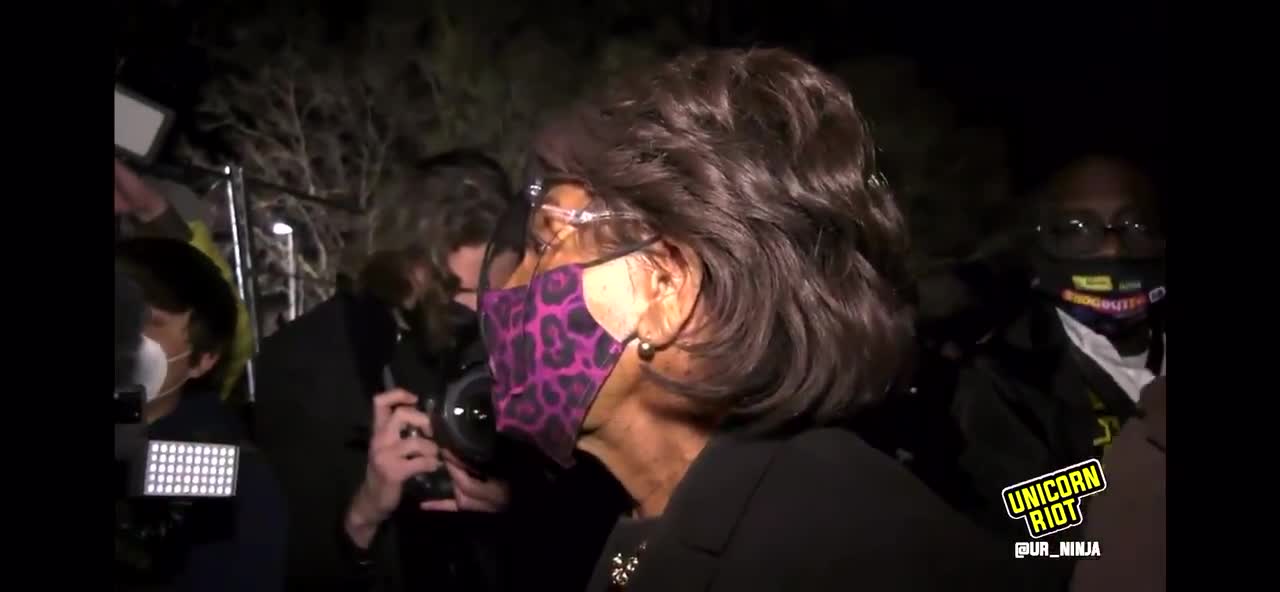 "Get More Confrontational" Maxine Waters Riles Up Crowd, Prejudges Chauvin Trial