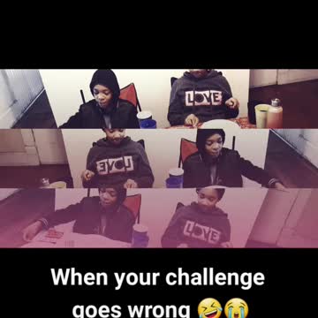 Challenge gone wrong