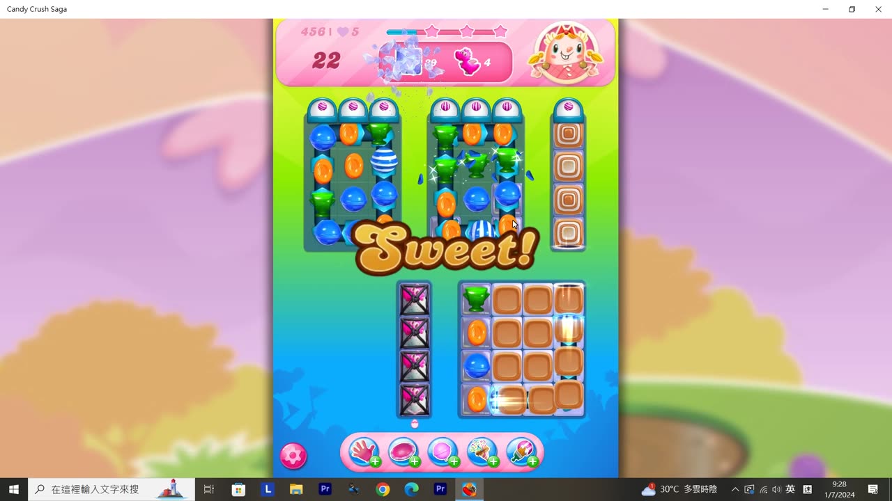 Candy Crush Saga Record (Level 456)